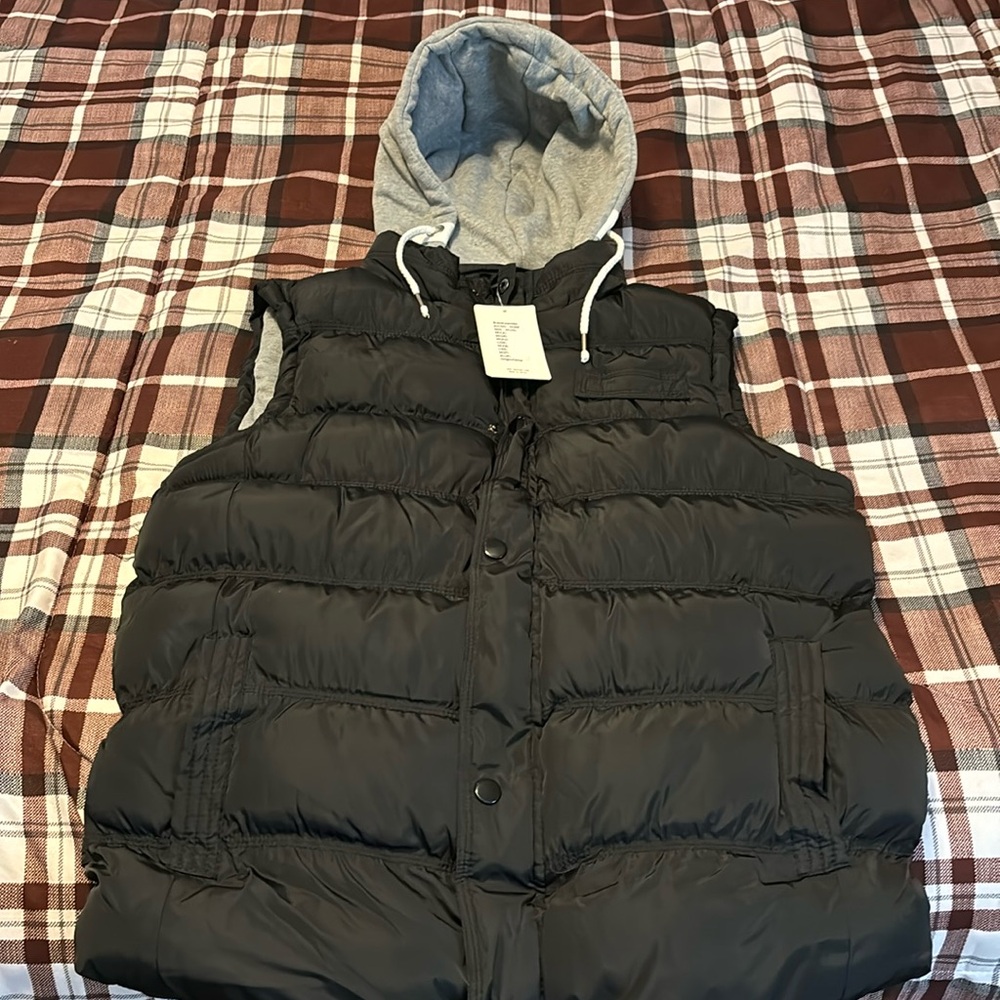 Wantdo men’s winter removable hooded vest